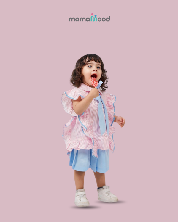 Beau Stripe Set / Baju Stripe Anak / Baju Anak Casual - Image 2
